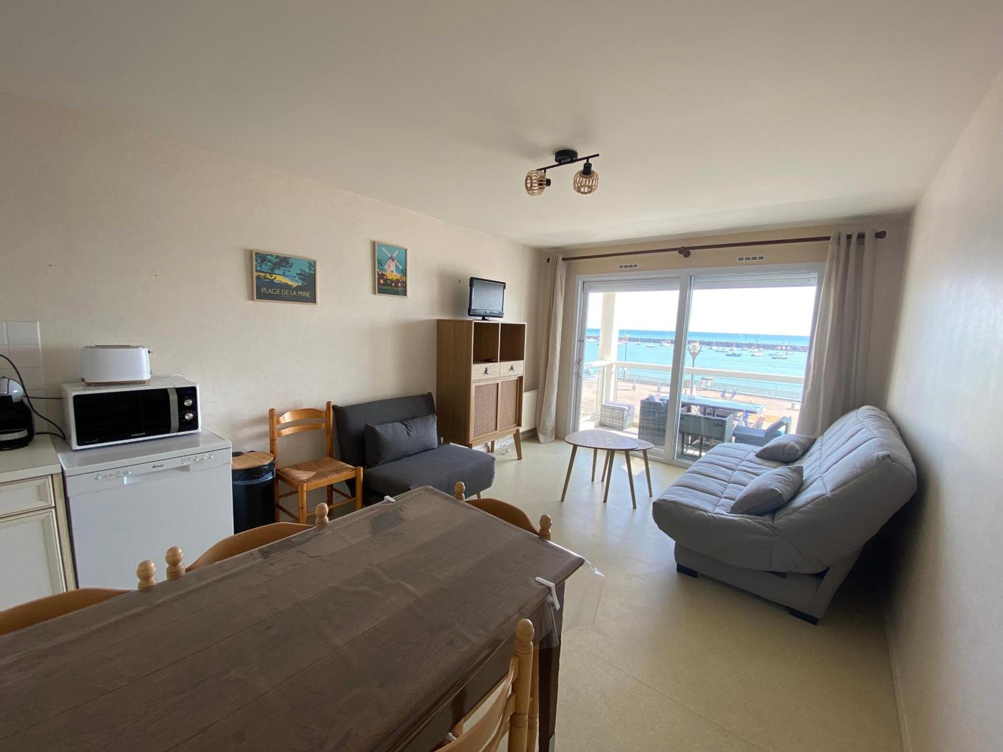 Appartement Vue Sur Mer Et Le Port Jard-sur-Mer Exteriör bild